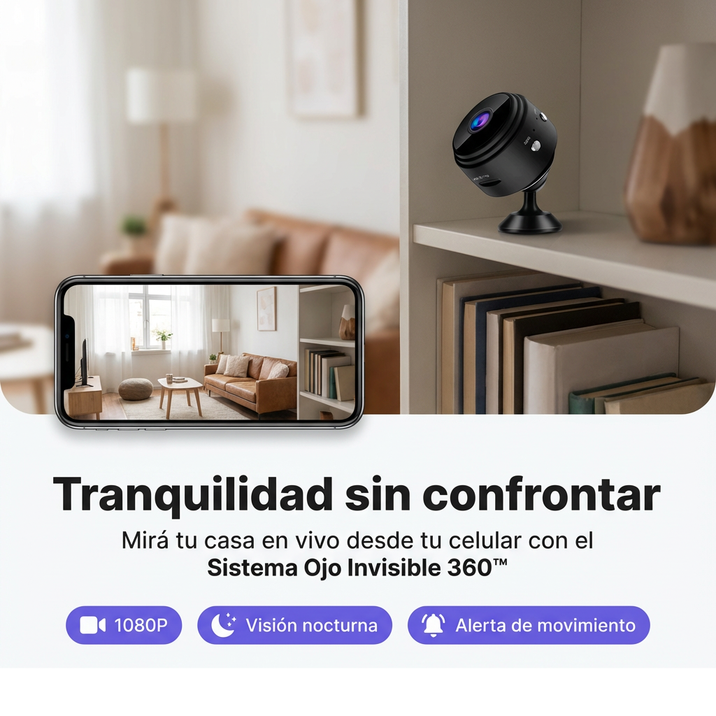 Mini Camara : ojo invisible 360