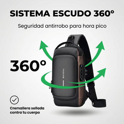 Mochila CitySafe: Bolso Anti-robo con USB