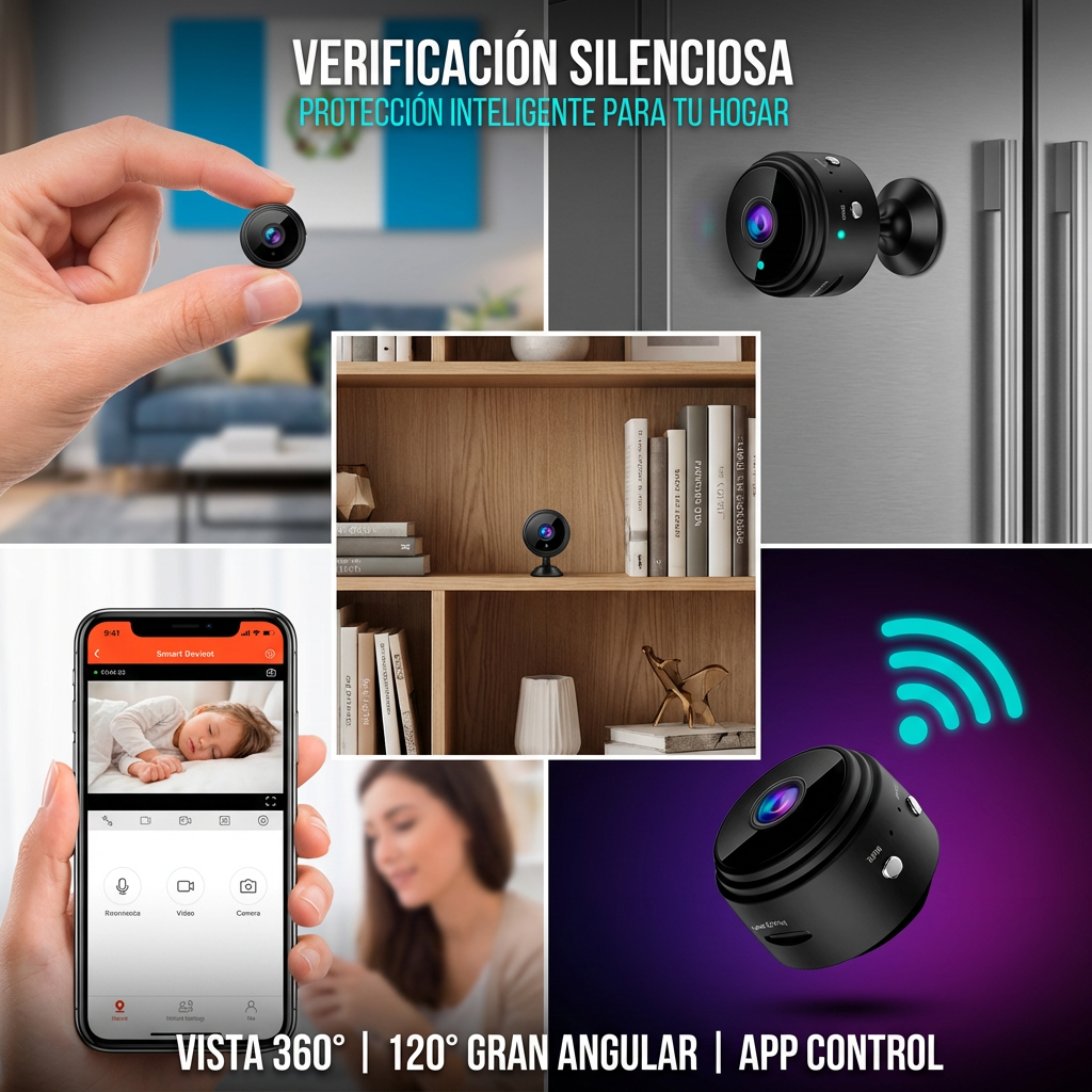 Mini Camara : ojo invisible 360