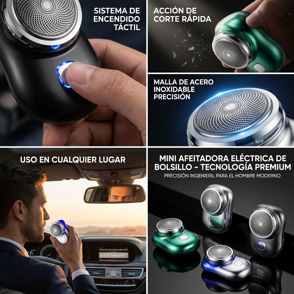 SHAVER PRO 360°: Mini Rasuradora