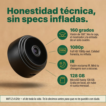 Mini Camara : OjoBarrio Triple Centinela