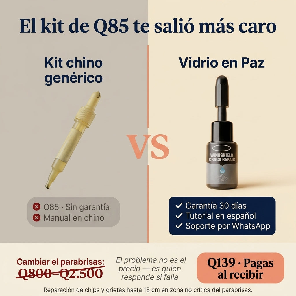 reparo de rachaduras de para brisa de carro — vista 2