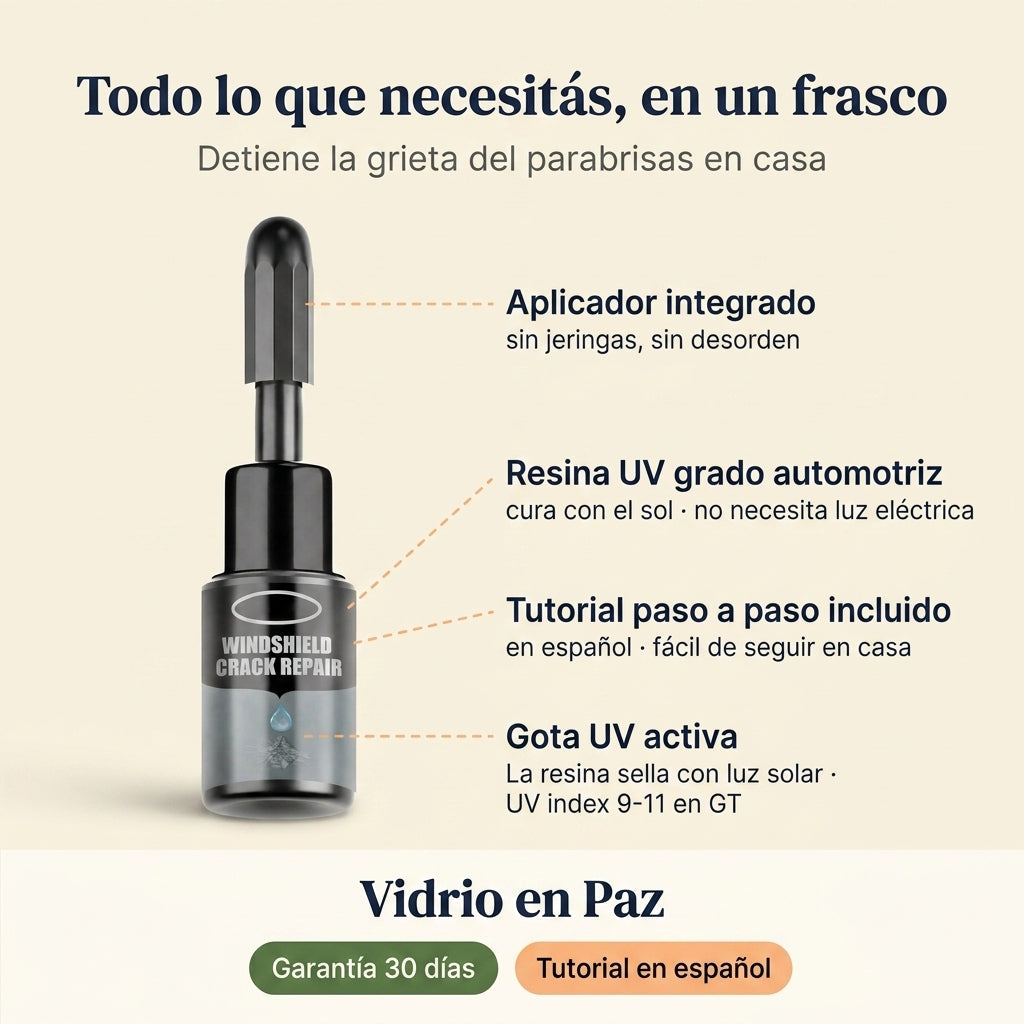 reparo de rachaduras de para brisa de carro — vista 3
